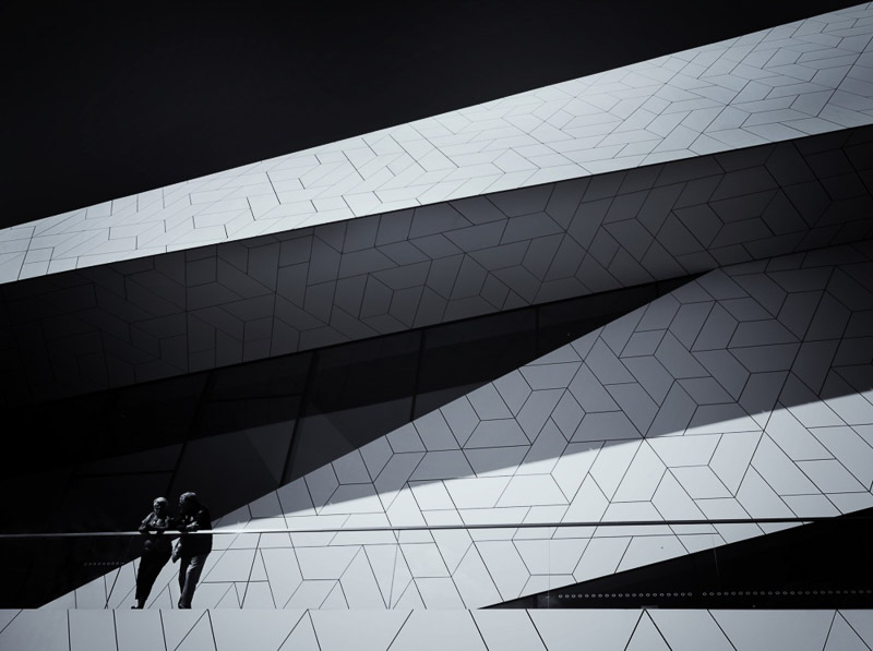 هندسی - سبک‌های مختلف عکاسی خیابانی