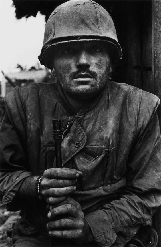 Don McCullin War Photography Shell shock soldier