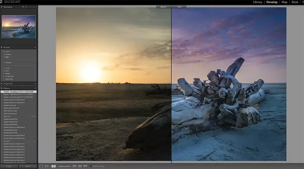 Lightroom VS. PS 13