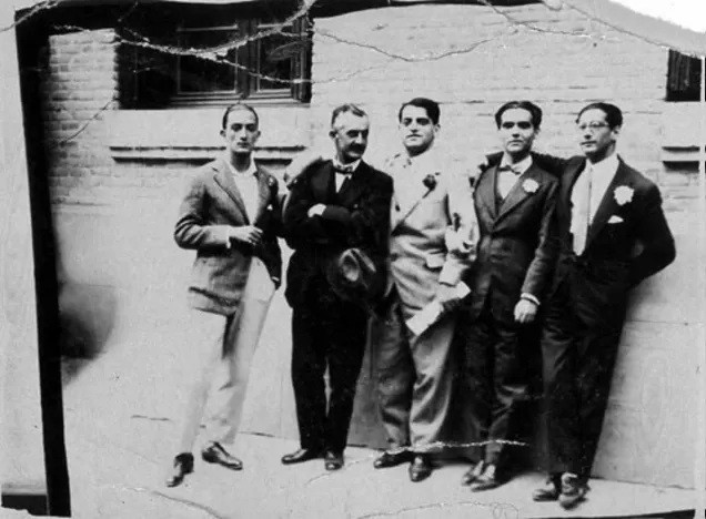 Lorca, Buñuel and Dali in Madrid, 1926