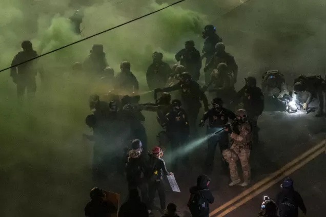 Portland Protests ICE