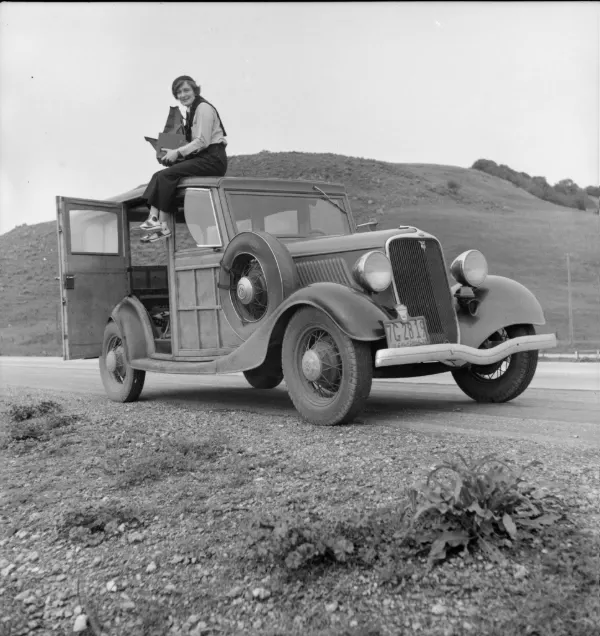 Portrait of Dorothea Lange